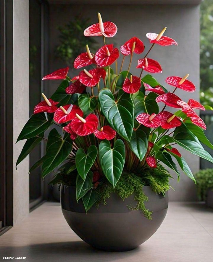 Red Anthurium and Its Varieties