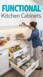 Art and Function of Kitchen Cabinets