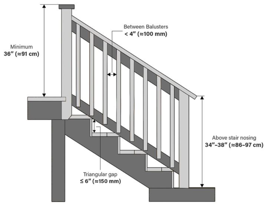 Understanding Building Codes for Handrails on Steps