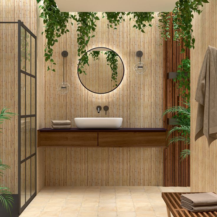 Midcentury Bathroom Decorating