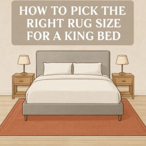 Right Rug Size for a Queen Bed