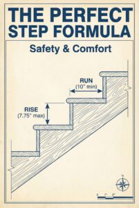 Understanding Stair Rise and Run Codes in Residential Construction