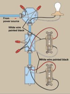 how do i wire a 4 way switch