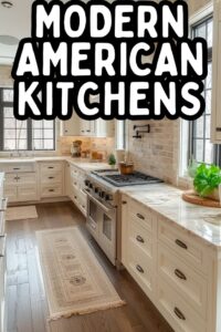 Kitchen Design and Remodeling Ideas in Modern American Homes