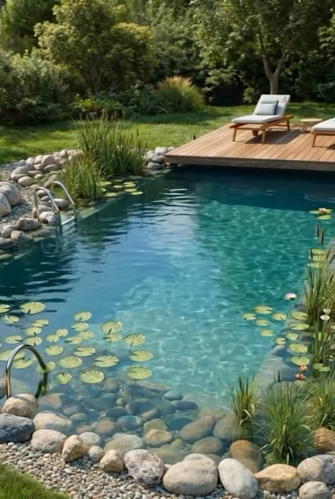 natural pool design naturalistic pools natural swimming pool pond swimming pool