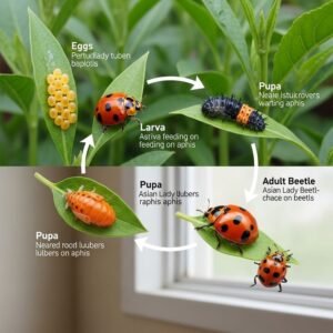 Asian Lady Beetles and Their Role in Gardens, Homes, and Natural Ecosystems