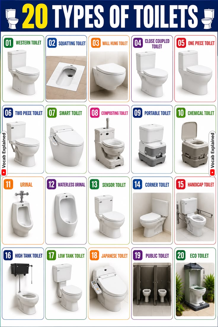 toilet toilet and toilet bathroom bathroom toilet types of toilets different types of toilets