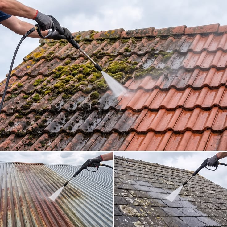Roof Cleaning: Costs, Washing Methods, Services, and Maintenance Considerations