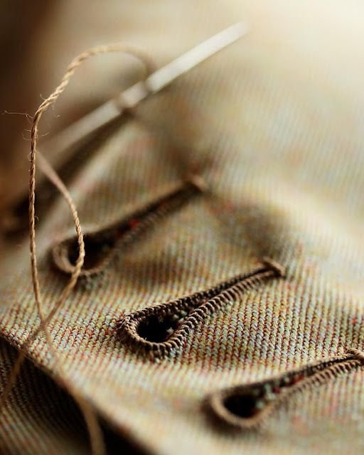 buttonhole hand stitch sew a buttonhole by hand