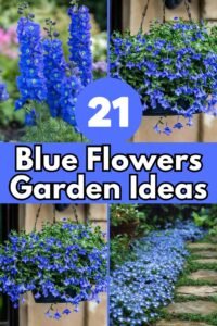 Blue Flowers: Names, Species, Types, and Beautiful Blue-and-White Blooms