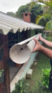 roof gutter installation, how to install eavestrough and downspouts