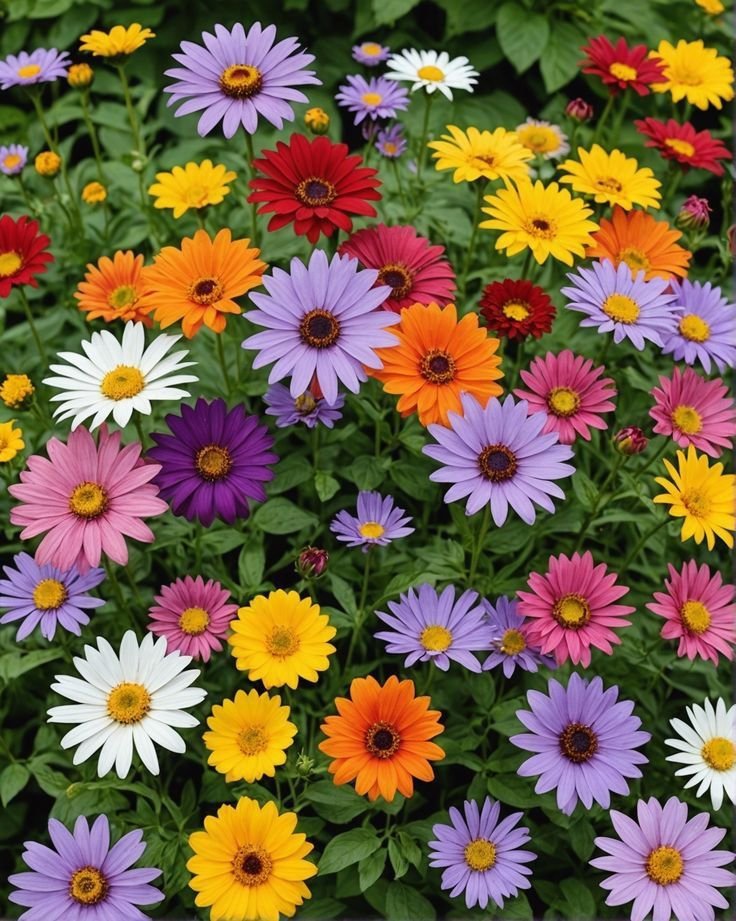 Aster Varieties: Popular Types, Flower Colors, and Garden Characteristics