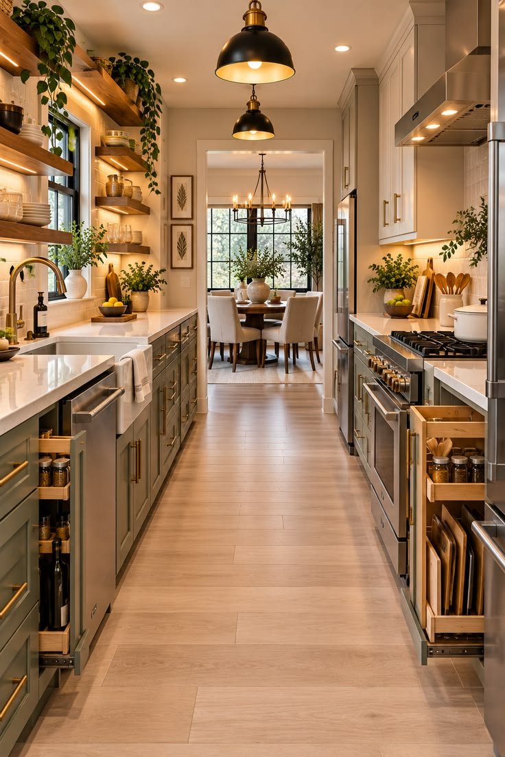 Galley Kitchen Designs: Layouts, Storage Ideas, and Modern Interior Styles
