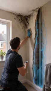 how to get rid of mold on sheetrock